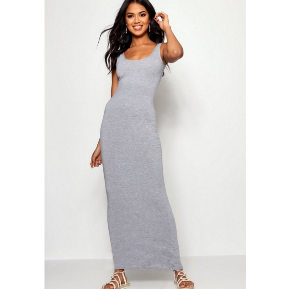 NWT ASOS | Boohoo Basic Maxi Dress - Picture 7 of 9